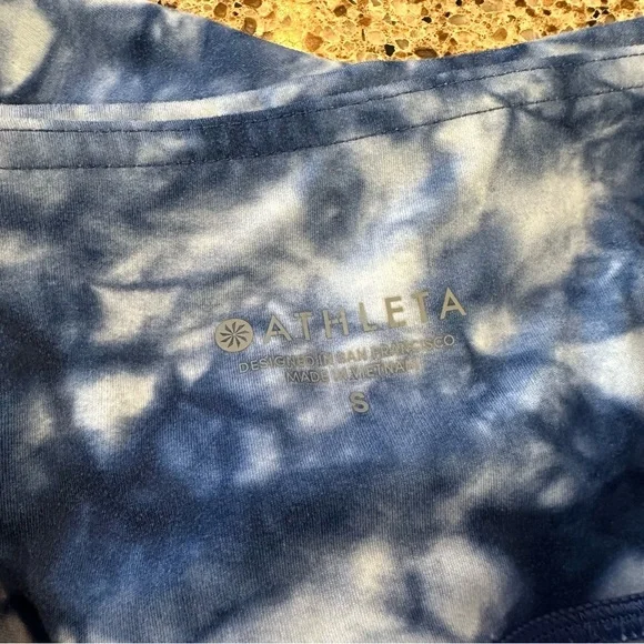Athleta Blue Tie-Dye Leggings size Small - Picture 5 of 5